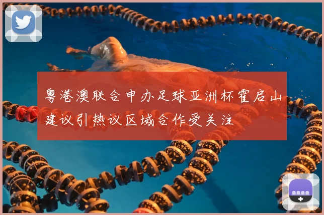 粤港澳联合申办足球亚洲杯霍启山建议引热议区域合作受关注