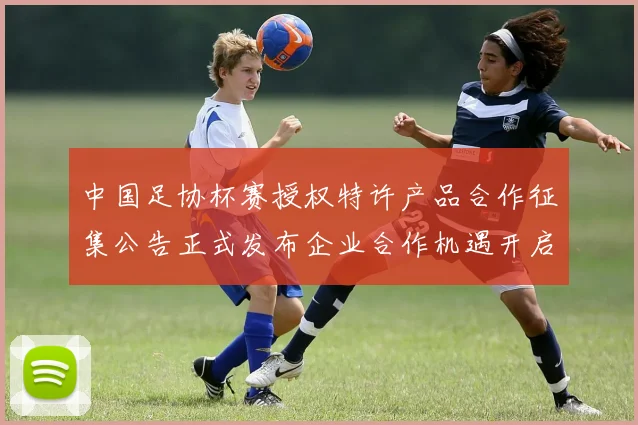 中国足协杯赛授权特许产品合作征集公告正式发布企业合作机遇开启